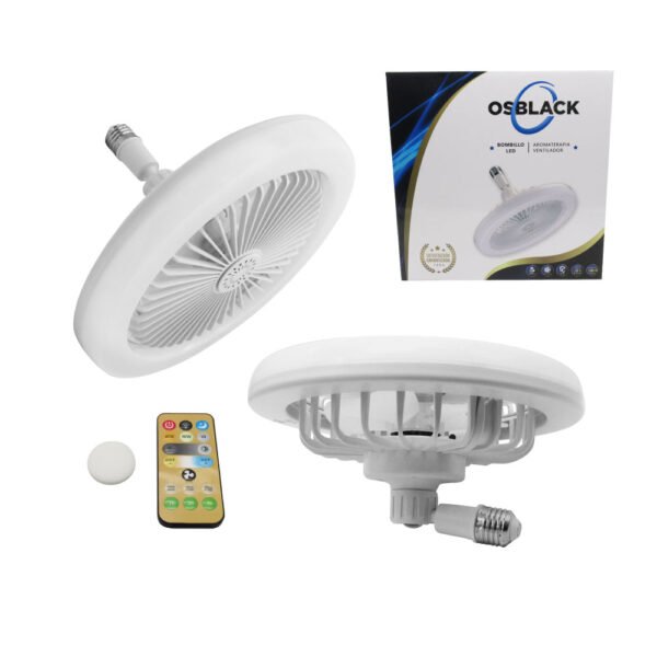 BOMBILLO LED (AROMATERAPIA +  VENTILADOR) KBDA
