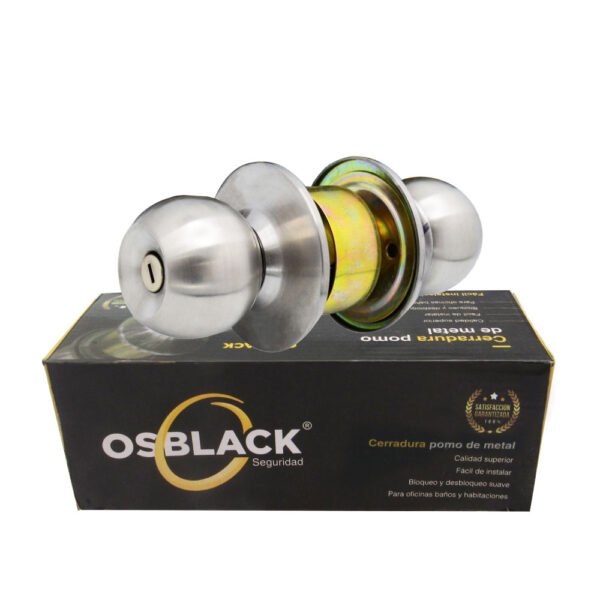 CHAPA METALICA PARA BAÑO 587SS BK