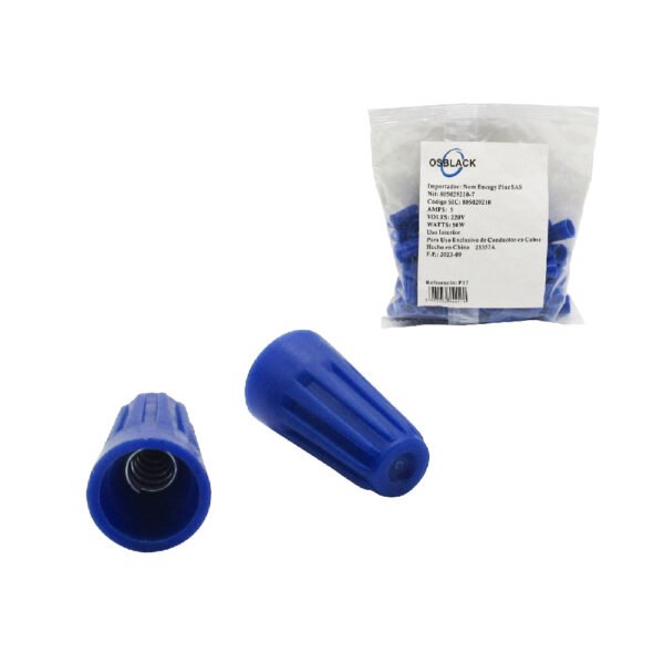 CONECTOR ELECTRICO AZUL P17