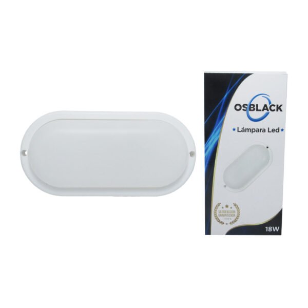 LAMPARA LED OVALADA DE 18W 18W OVALADA
