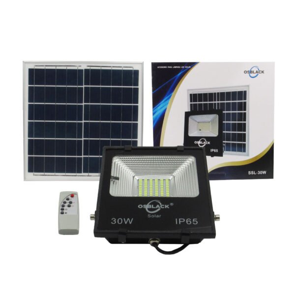 LAMPARA LED SOLAR DE 30W SSL 30W