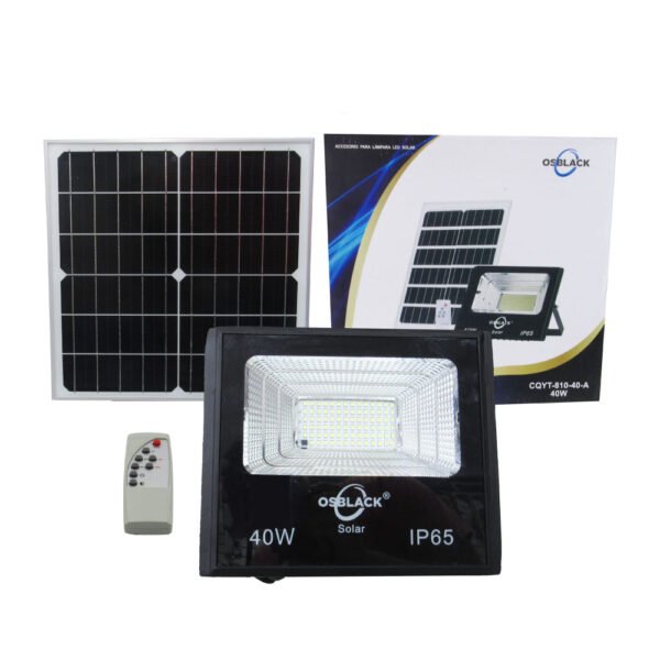 LAMPARA LED SOLAR DE 40W CQYT 810 40 A