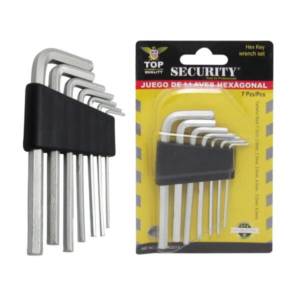 LLAVE HEXAGONAL SET X 7PCS 7A145 WL023 P