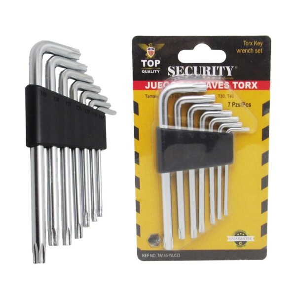 LLAVE TORX SET X 7 PCS 7A145 WL023