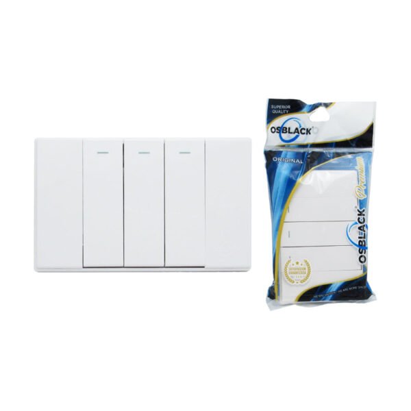 LPB INTERRUPTOR DE INCRUSTAR BLANCO TRIPLE 118K 03