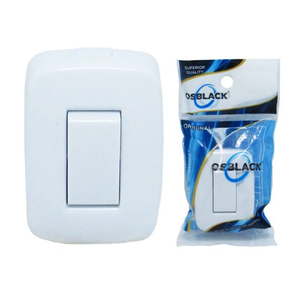 LS INTERRUPTOR BLANCO SENCILLO P1100