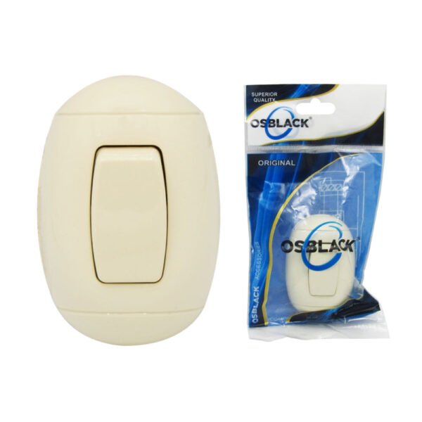 LS INTERRUPTOR TIPO HUEVO SENCILLO BEIGE V100 BEIGE