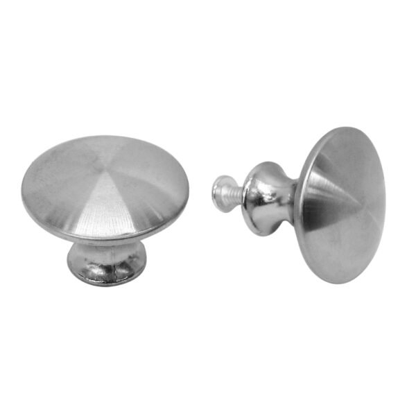 MANIJA BOTON LISO CROMADO MC 13440