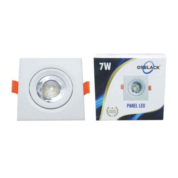 PANEL LED CUADRADO ESCUALIZABLE DE 7W W180LDG