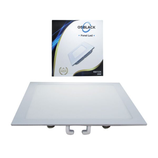 PANEL LED CUADRADO INCRUSTAR DE 24W RW7228 24W 6400K