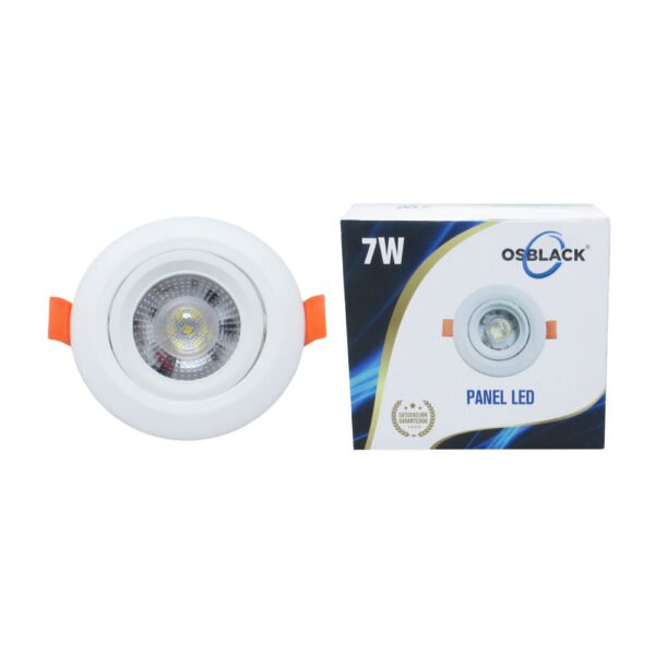 PANEL LED REDONDO ESCUALIZABLE DE 7W RW7226