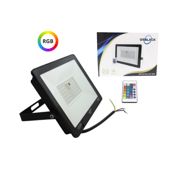 REFLECTOR LED RGB DE 100W W T6004 3 100 RGB