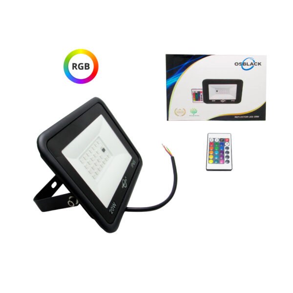 REFLECTOR LED RGB DE 20W WT6004 20 RGB