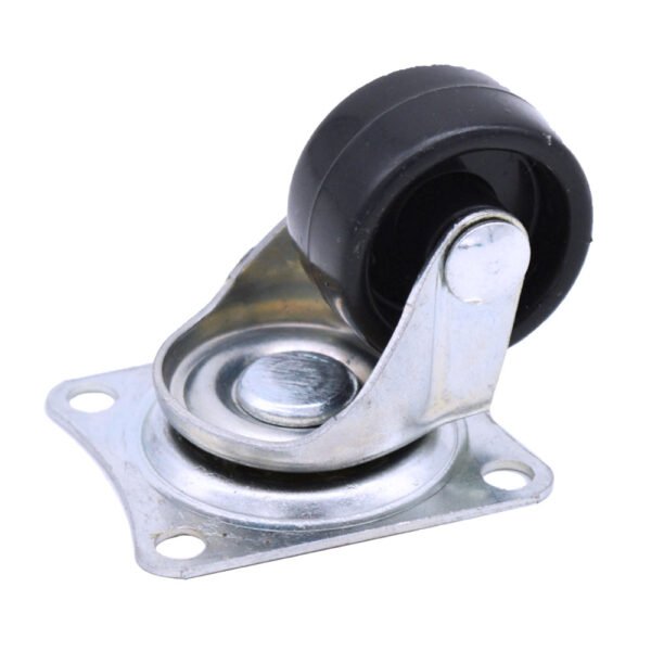 RODACHINA PARA VITRINA NEGRA DE 1 HY 1N
