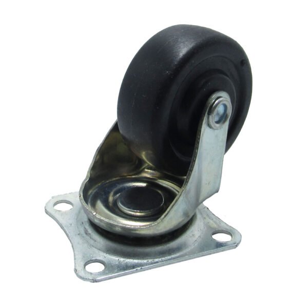 RODACHINA PARA VITRINA NEGRA DE 2 1 2 HY 2.5N