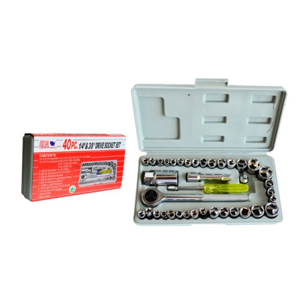 SET DE RATCHET X 40 PCS CA 152